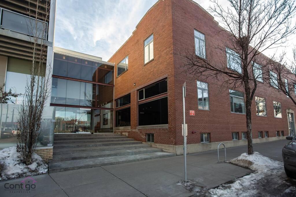 Historic Jd Loft, Near Ice District, Rogers Place, Ug Parking Edmonton Extérieur photo